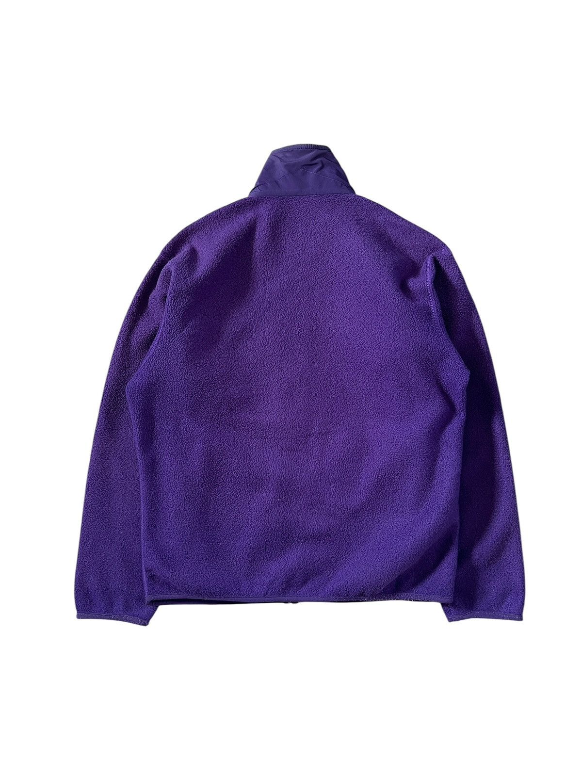 Patagonia Vintage 90s Patagonia Fleece Jacket OG Purple Size US M / EU 48-50 / 2 - 2 Thumbnail