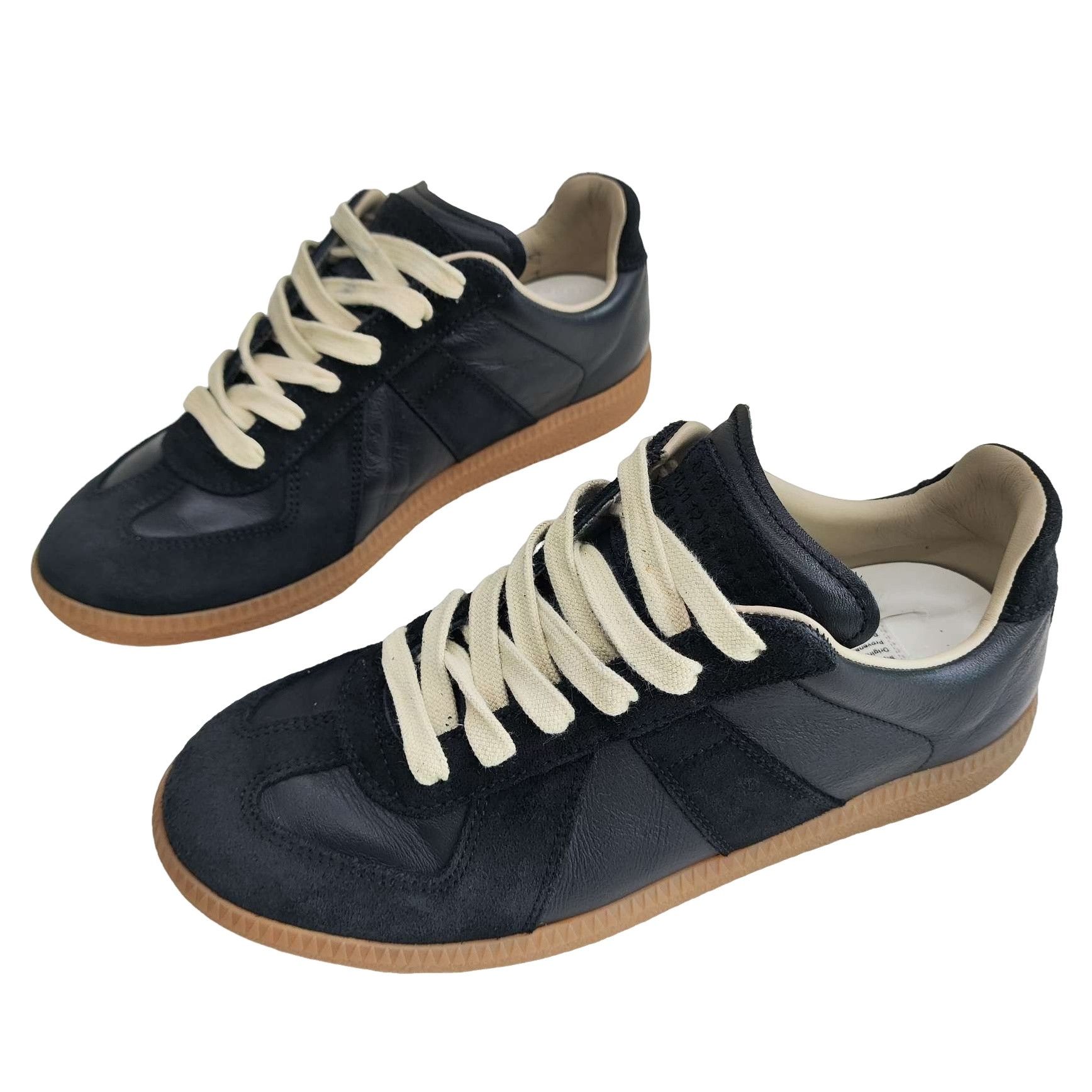 Maison Margiela Maison Margiela Black Replica Sneakers Size 36 Size US 6 / IT 36 - 1 Thumbnail