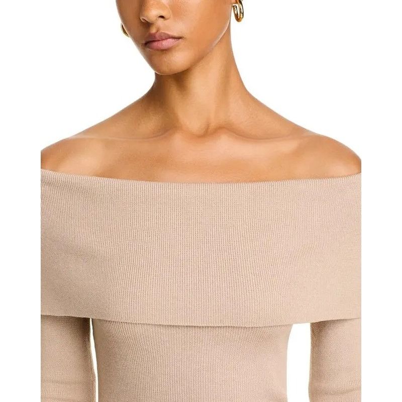Vintage Havana Vintage Havana Women Off The Shoulder Slim Sweater Size S Size S / US 4 / IT 40 - 2 Thumbnail