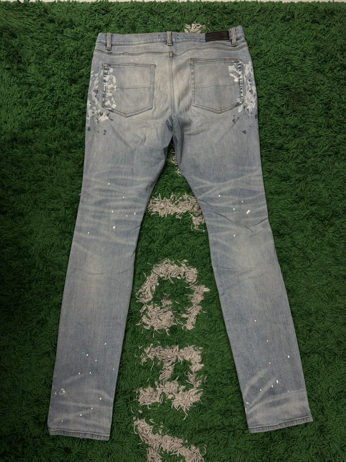 Amiri Amiri Jeans Thrasher Paint Splatter 38 Size US 38 / EU 54 - 2 Thumbnail