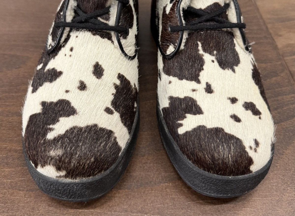 Vintage Kandahar Hand Made in Switzerland Cows Fur Ankle Boots Size US 7 / IT 37 - 4 Thumbnail