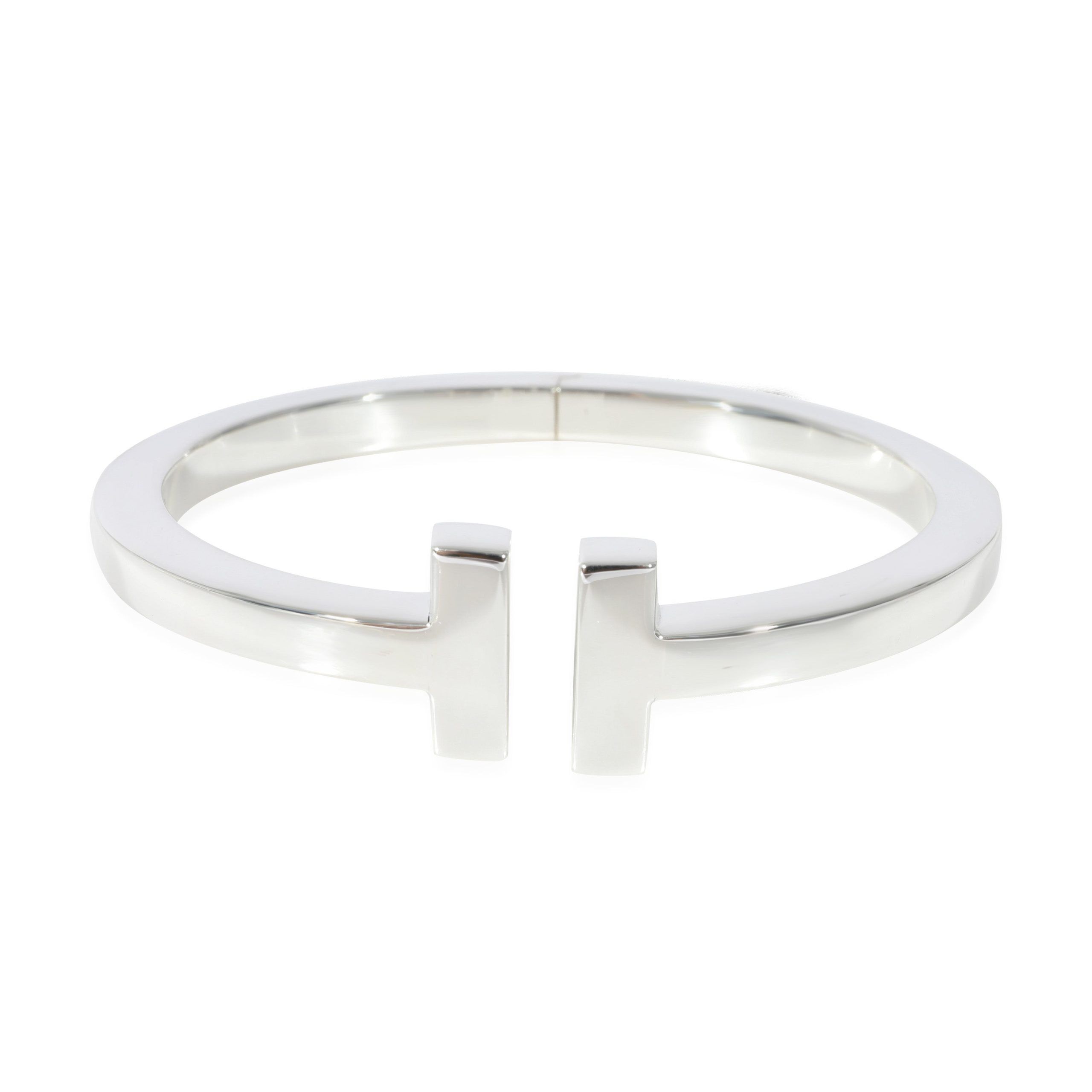 Tiffany & Co. Tiffany & Co. Tiffany T Bracelet in Sterling Silver Size ONE SIZE - 1 Thumbnail