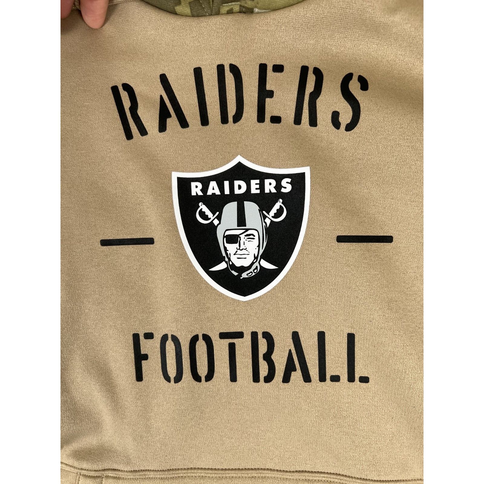 Nike Las Vegas Raiders Hoodie Mens Large Nike NFL On Field Dri-Fi Size US L / EU 52-54 / 3 - 2 Thumbnail