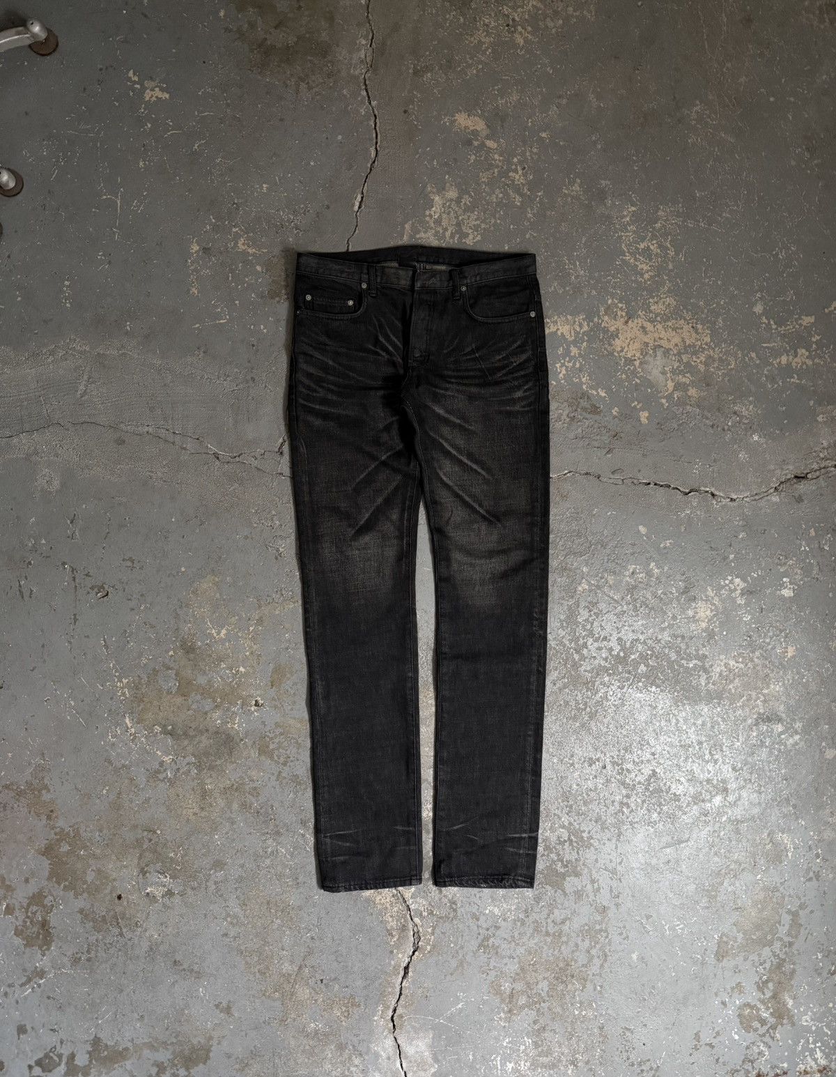 Dior × Hedi Slimane Dior Homme AW04 “Victim of the crime” waxed