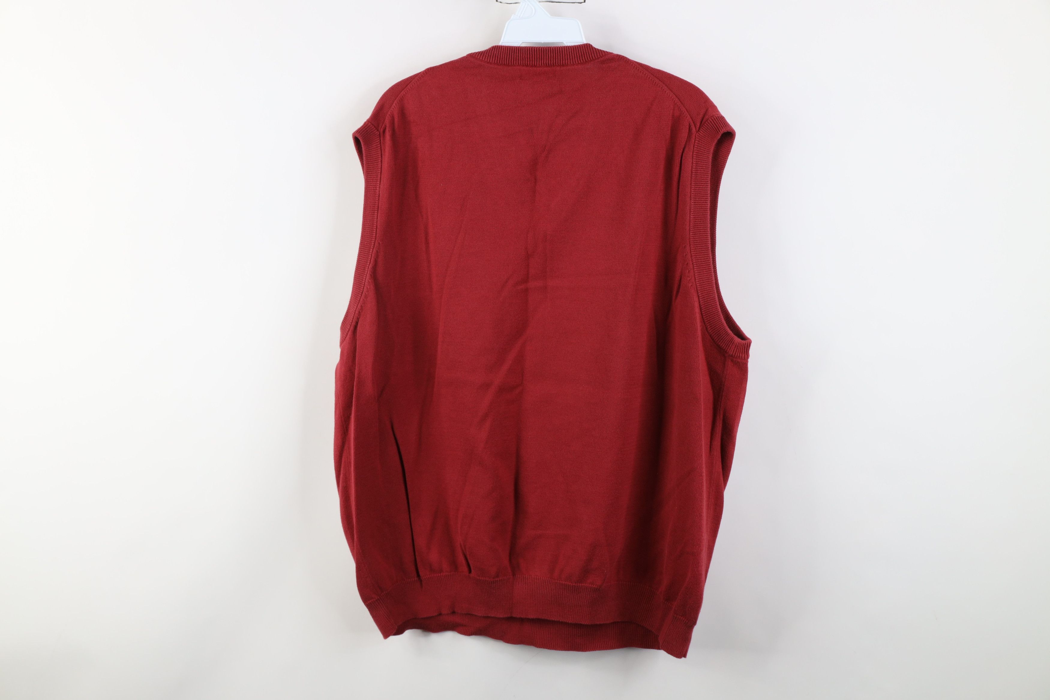 Brooks Brothers Vintage Brooks Brothers Ribbed Knit V-Neck Sweater Vest Size US XL / EU 56 / 4 - 9 Thumbnail