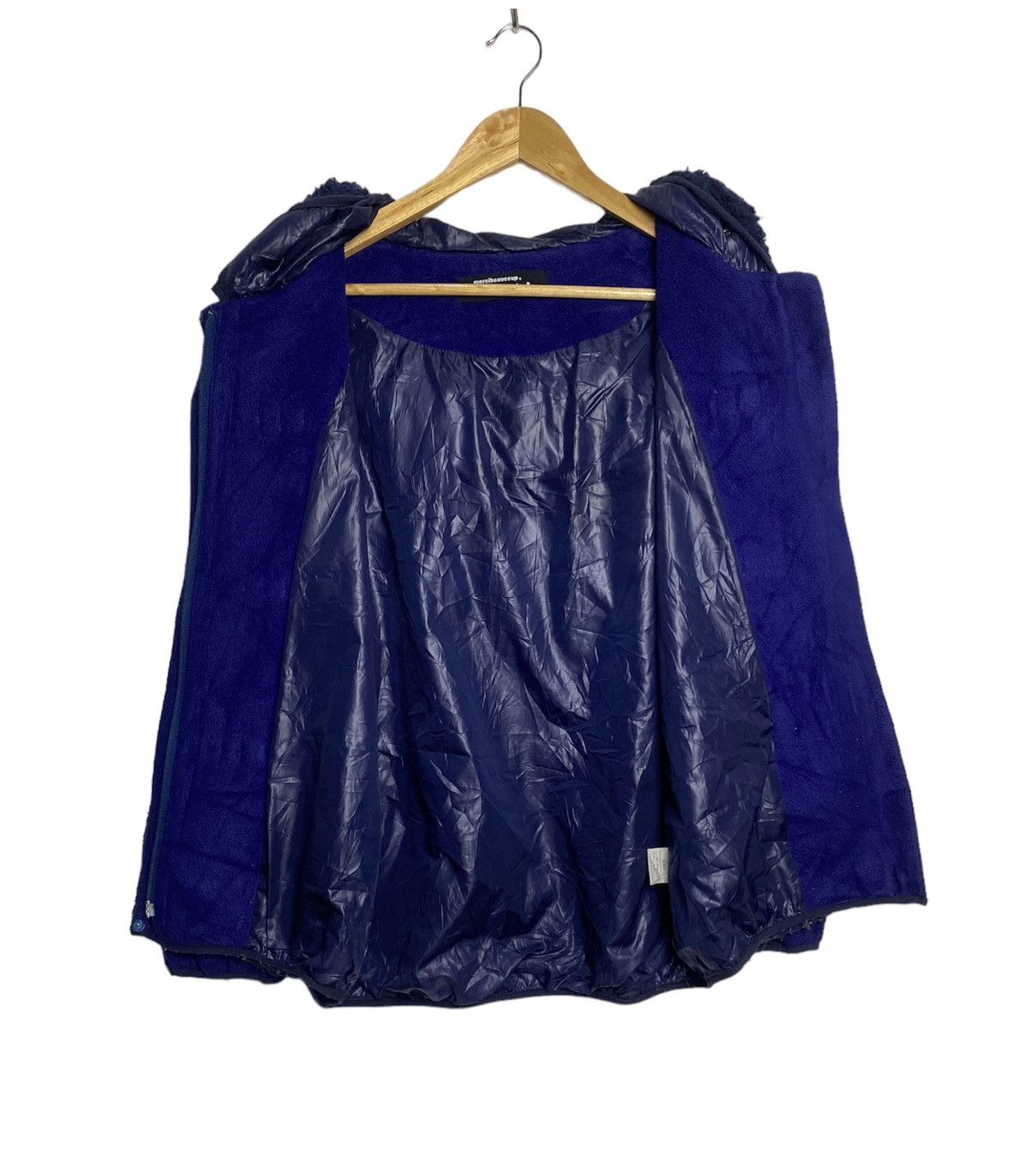 Issey Miyake × Vintage × mercibeaucoup Mercibeaucoup Issey Miyake Duffle Fleece Jacket Size M / US 6-8 / IT 42-44 - 5 Thumbnail