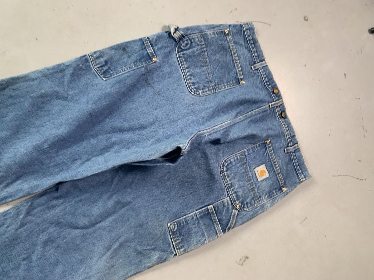 Carhartt Vintage Carhartt B136 dst double knee denim Size US 40 / EU 56 - 4 Thumbnail
