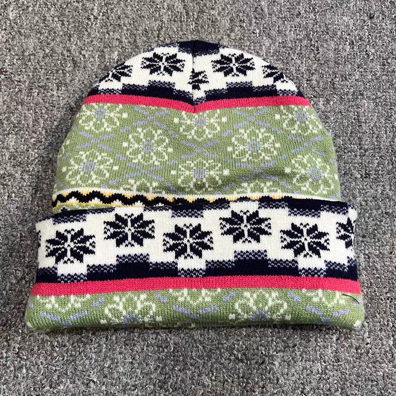 Billionaire Boys Club BBC US Snowflake Christmas Knit Beanie. Q7 Size ONE SIZE - 2 Thumbnail