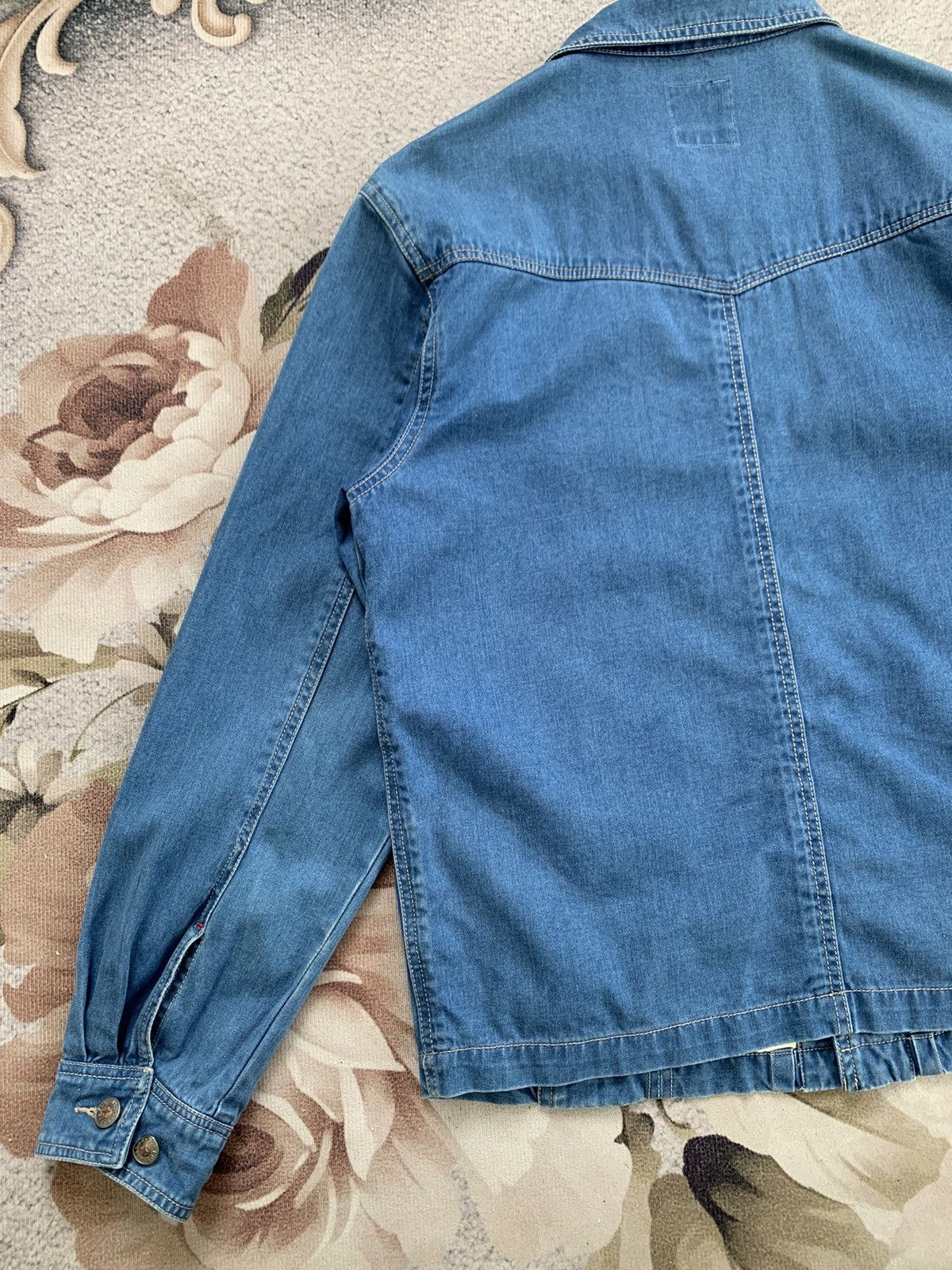Japanese Brand GS G-Stage Jeans Pleated Centre Style Jacket Size US M / EU 48-50 / 2 - 6 Thumbnail