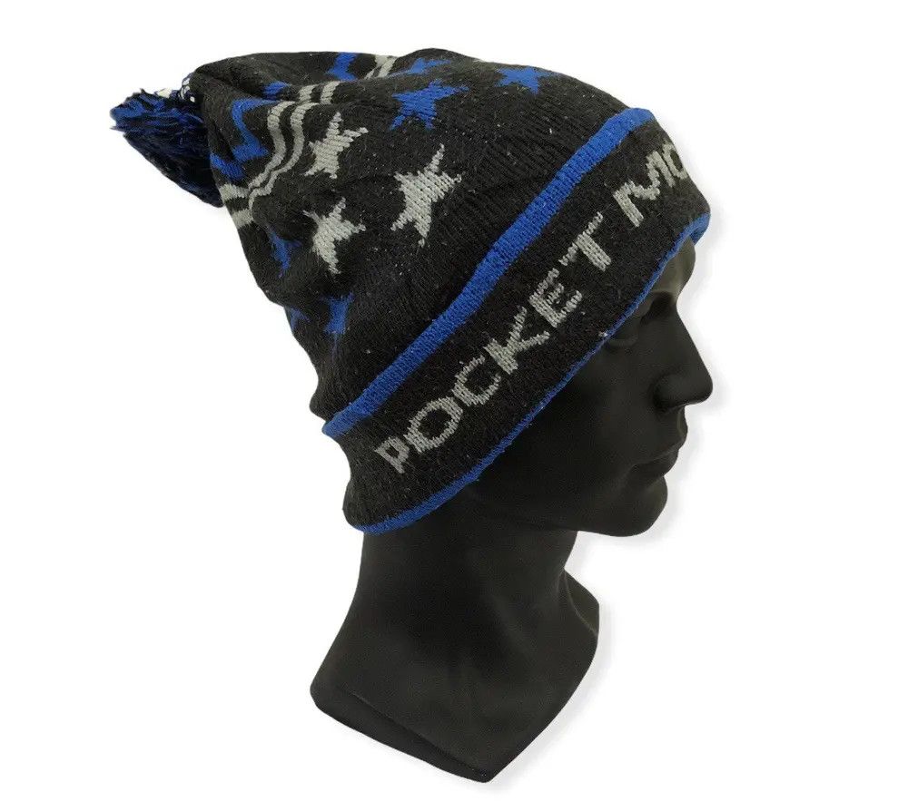 Cartoon Network × Nintendo Vintage Pocket Monster Cartoon Beanie Hat Size ONE SIZE - 2 Thumbnail