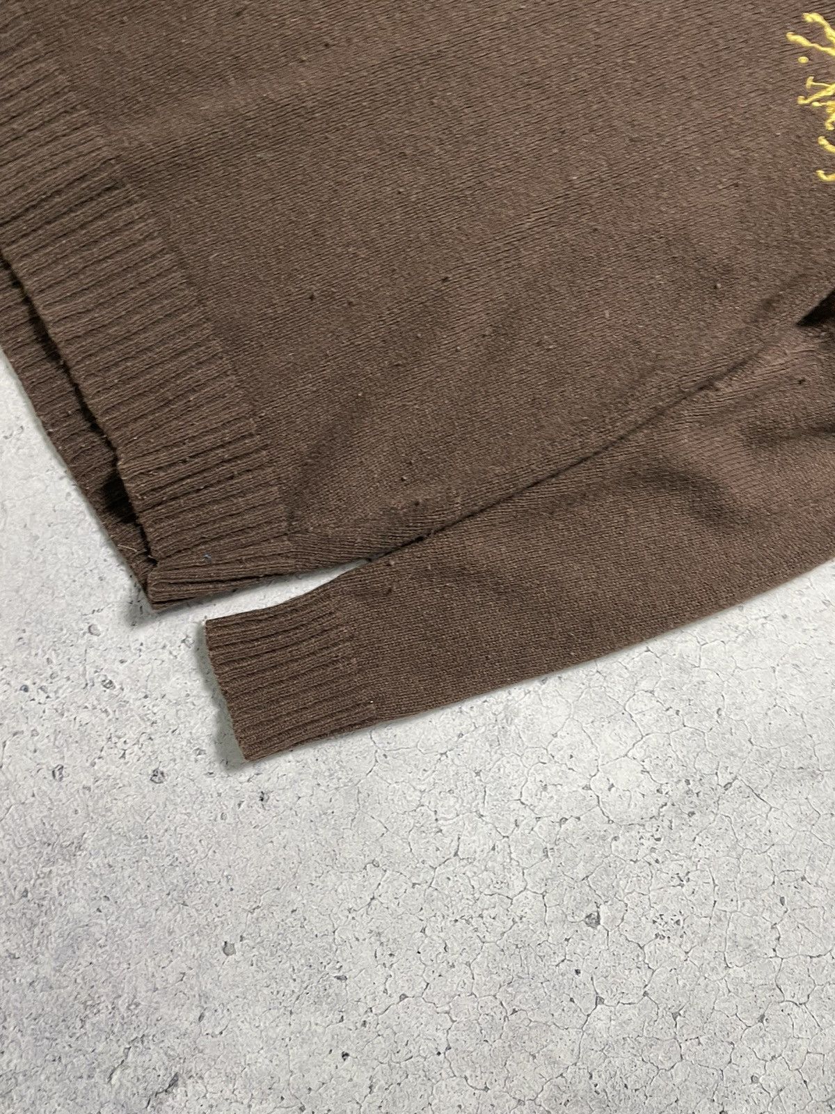 Polo Ralph Lauren × Ralph Lauren × Vintage Vintage Polo Ralph Lauren Brown Big Pony Y2K Wool Sweater Size US M / EU 48-50 / 2 - 4 Thumbnail