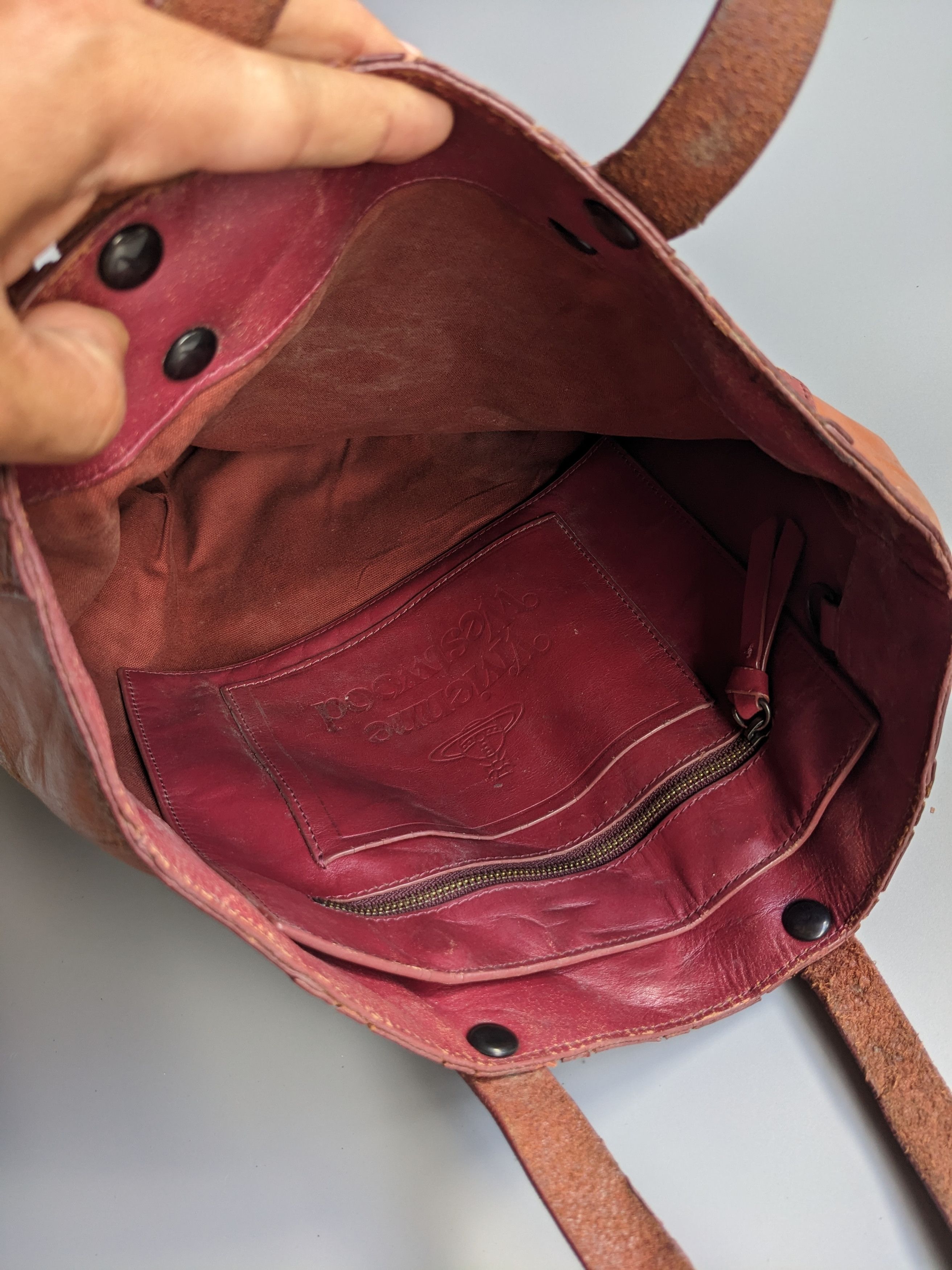 Vivienne Westwood Vintage Vivienne Westwood leather tote Size ONE SIZE - 6 Thumbnail