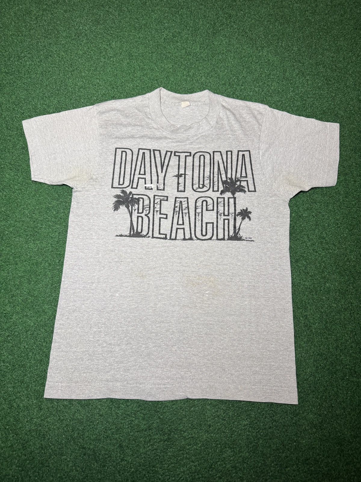Vintage Vintage Daytona Beach Palm Tree 80s 17x25 Small T Shirt Size US S / EU 44-46 / 1 - 1 Thumbnail