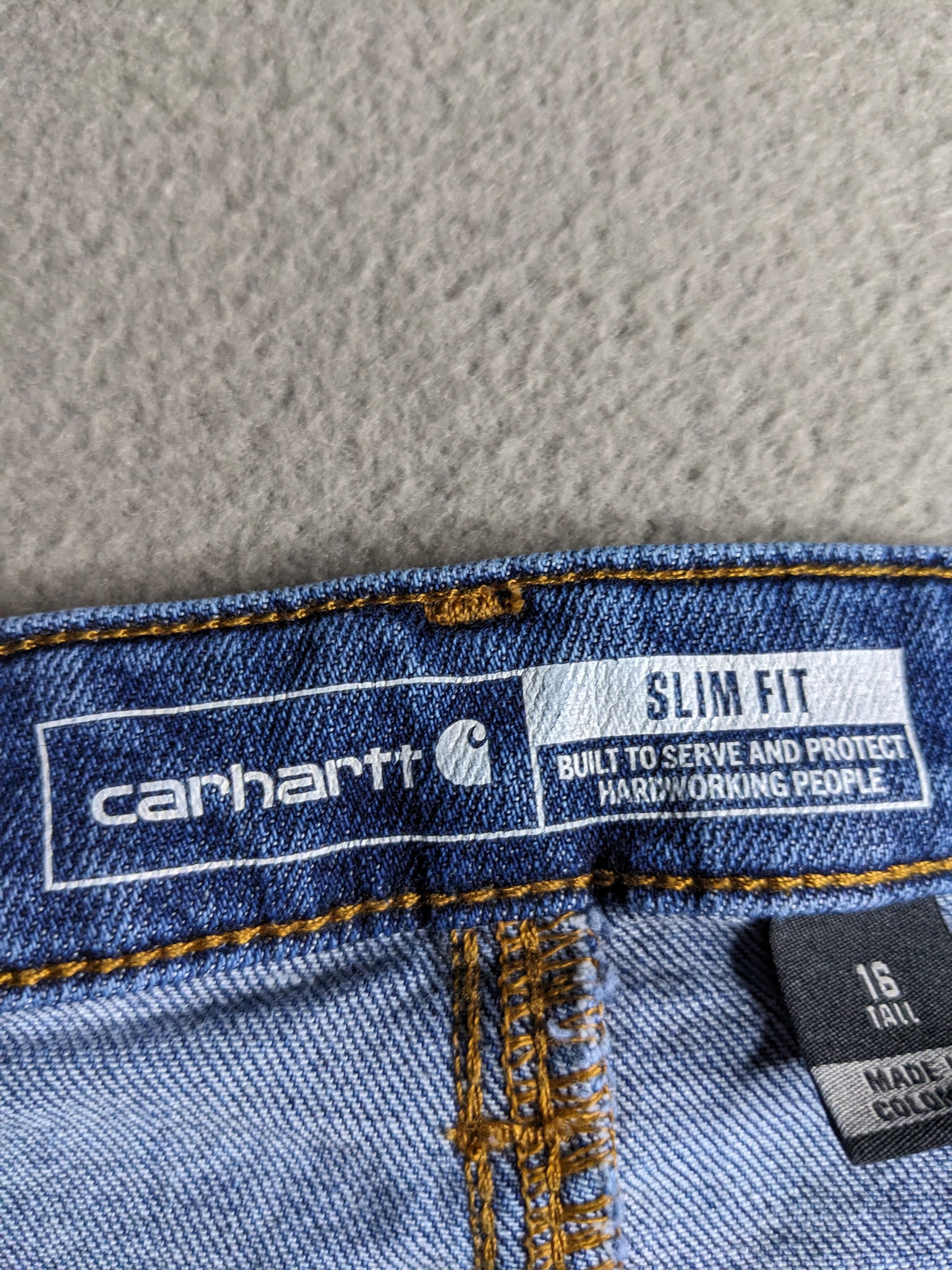 Carhartt Carhartt Jeans Rugged Flex Slim High Rise Denim Size16 36x26 Size 36" / US 14 / IT 50 - 16 Thumbnail