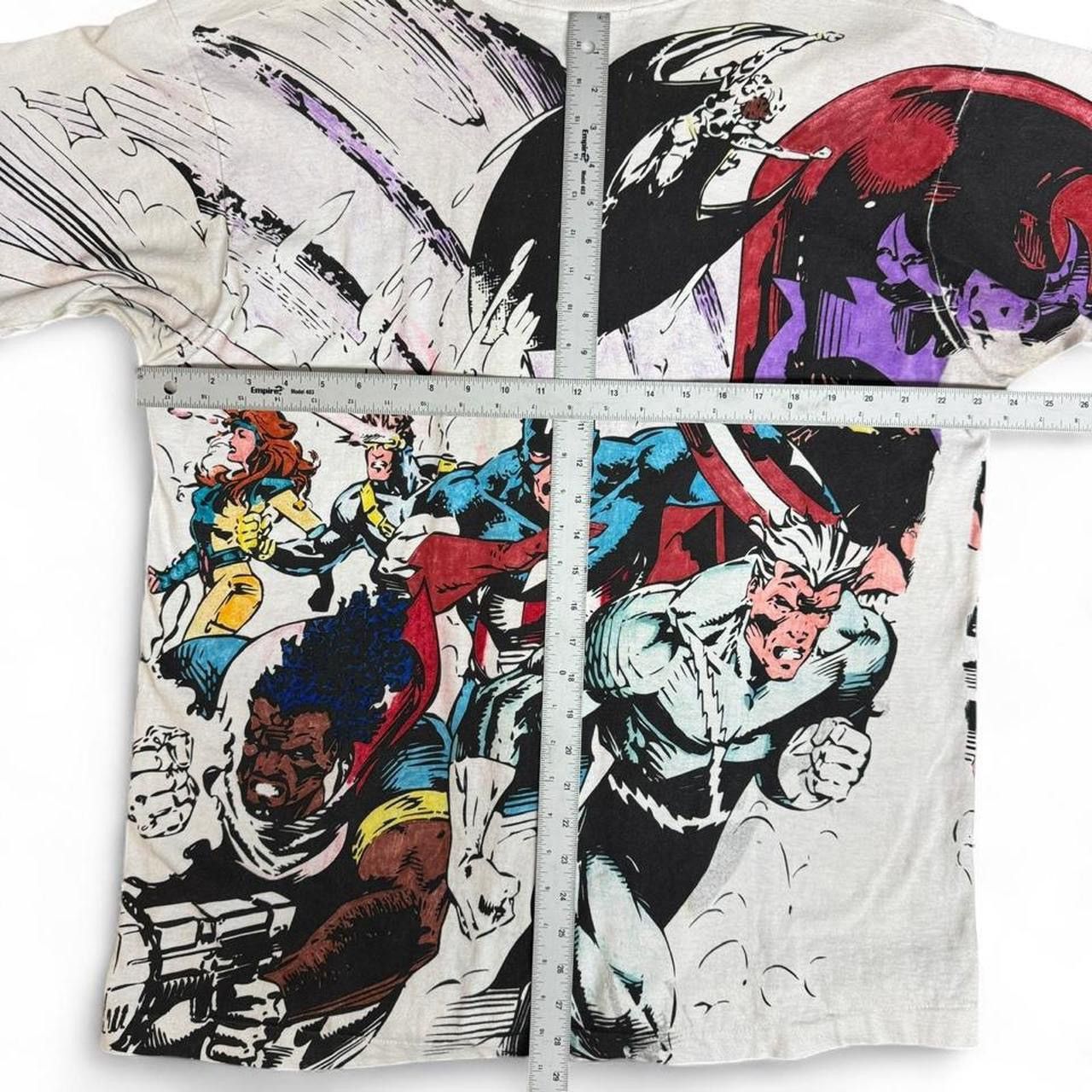 Fruit Of The Loom 1991 Marvel Comic Images X-Men hand painted Tee size XL Size US XL / EU 56 / 4 - 5 Thumbnail