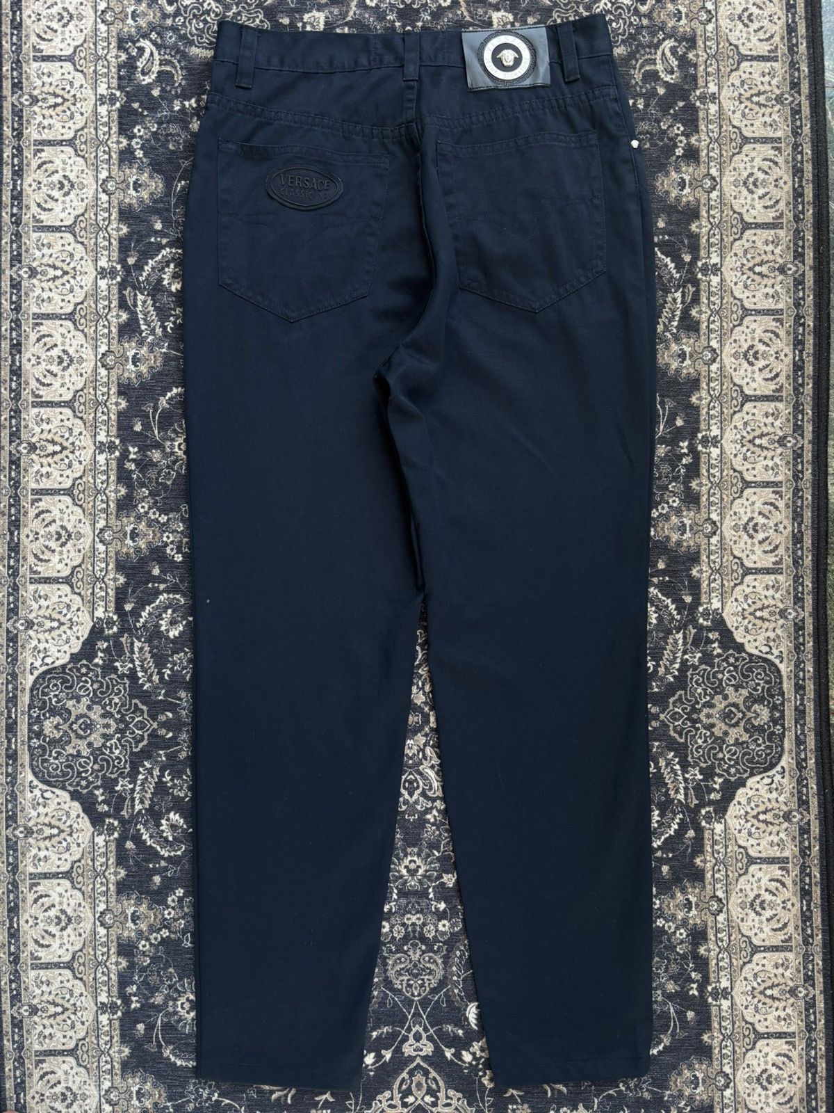 Versace Jeans Couture Versace Classic V 2 Black Pants Size 29" - 8 Thumbnail
