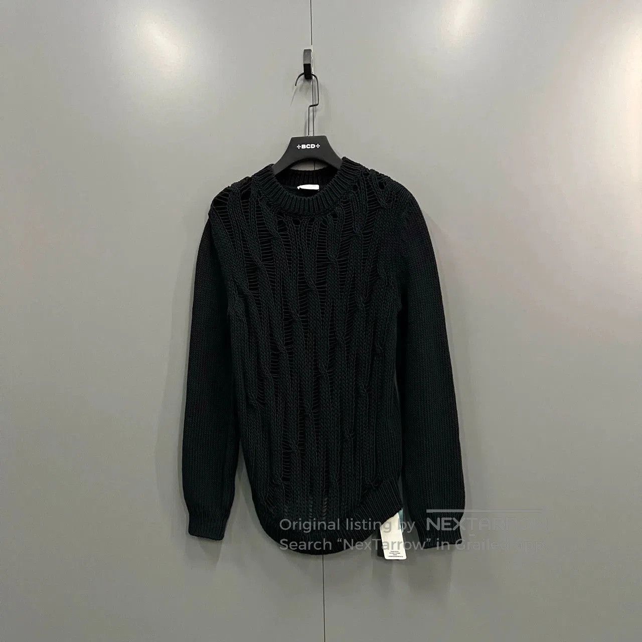 Saint Laurent Paris saint laurent black knit sweater size large. Size US L / EU 52-54 / 3 - 1 Thumbnail
