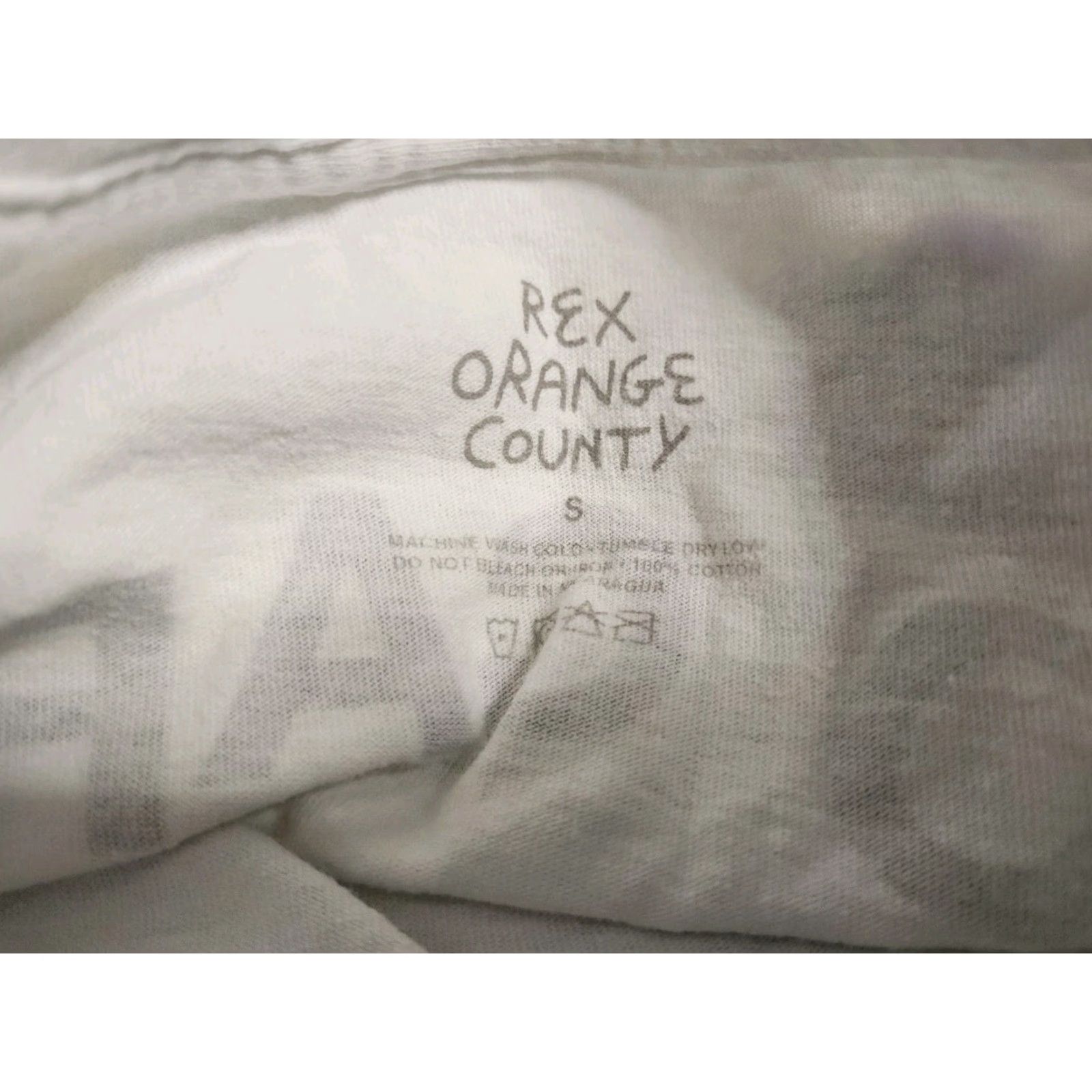Doublet Mens S Rex Orange County Who Cares Tour T Shirt Double Sided Thumbs Up Size US S / EU 44-46 / 1 - 5 Thumbnail