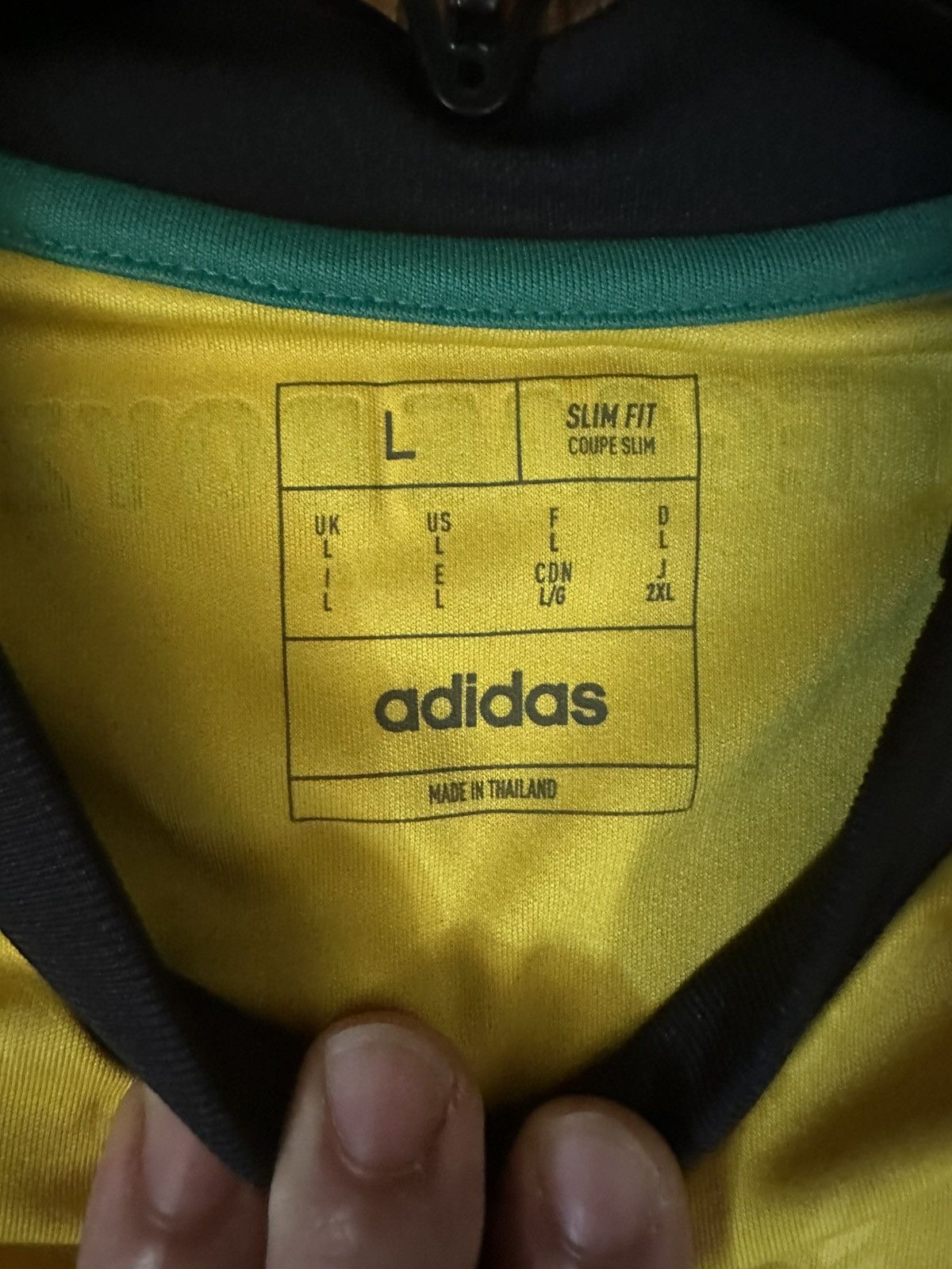Adidas Jamaica 2022 Jersey Size US L / EU 52-54 / 3 - 4 Thumbnail