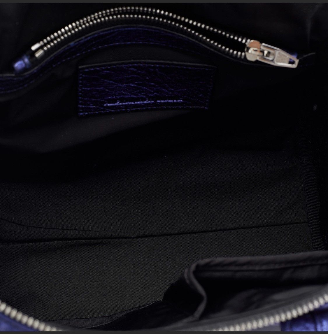 Alexander Wang Alexander Wang Metallic purple rockie leather purse Size ONE SIZE - 6 Thumbnail
