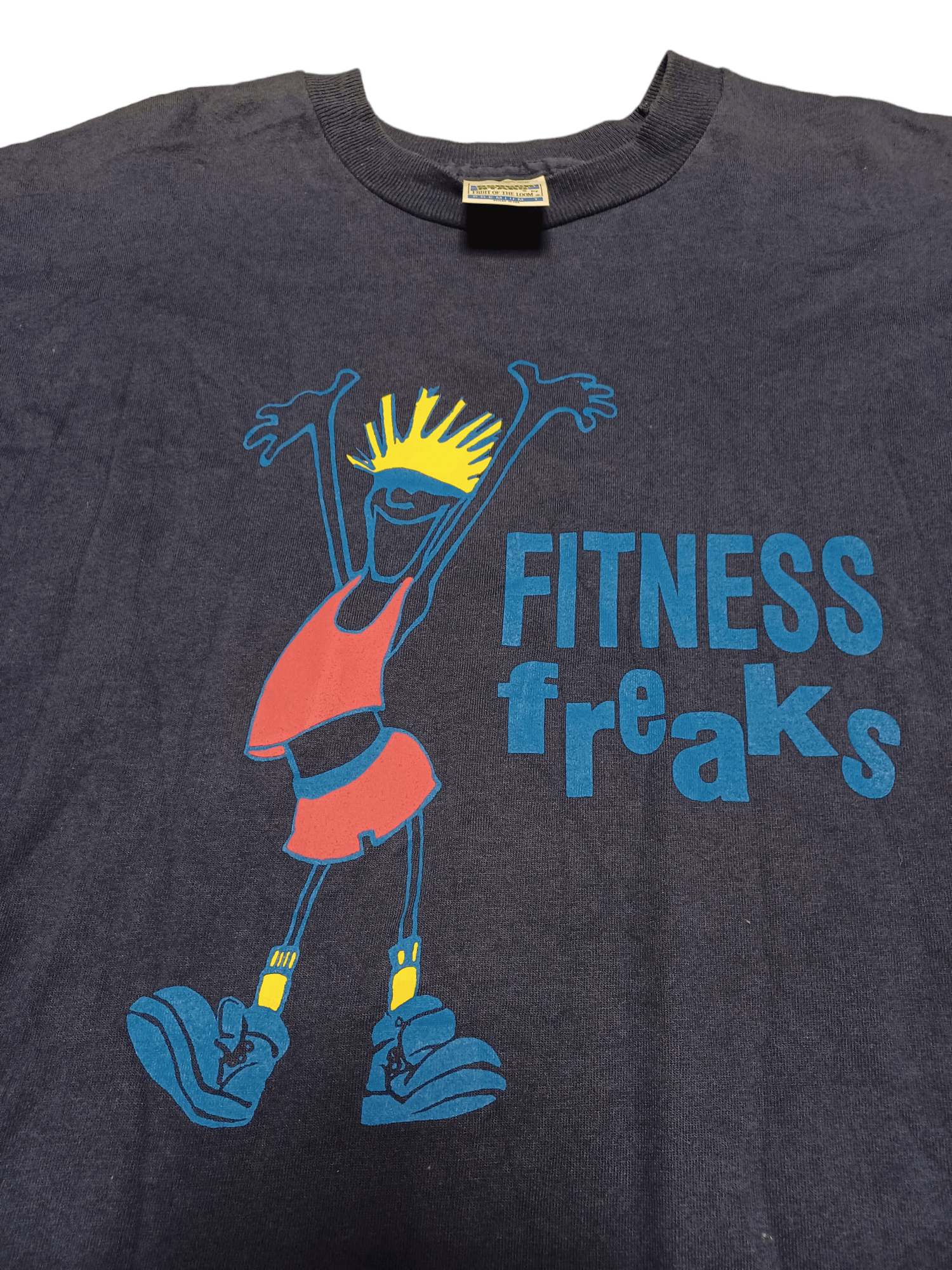 Fruit Of The Loom FITNESS FREAKS SCREEN STARS 90S SINGLE STITCH VINTAGE TEE Size US L / EU 52-54 / 3 - 2 Thumbnail