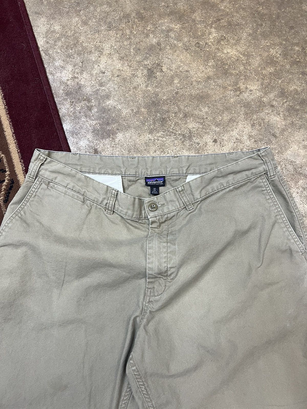 Patagonia × Vintage Y2K Patagonia Tan Hiking Gorpcore Chino Pants Size US 38 / EU 54 - 6 Thumbnail