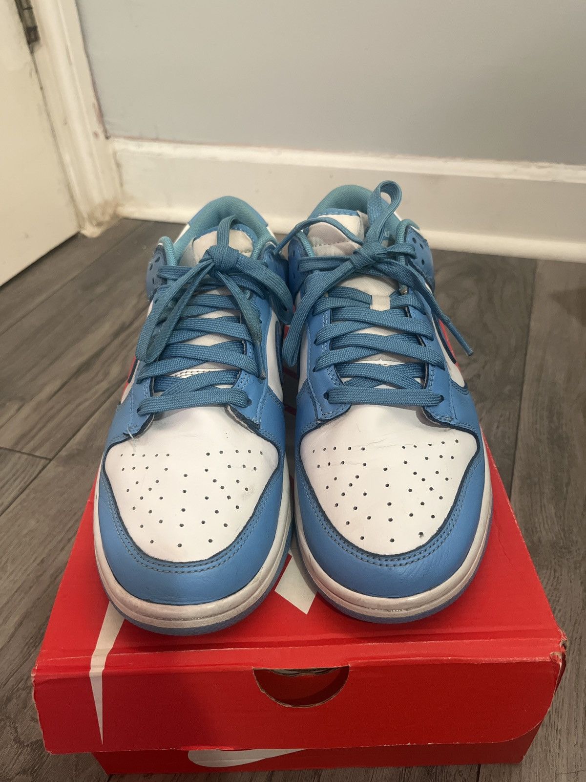 Nike Nike Dunk Low “University Blue” Size US 10 / EU 43 - 2 Thumbnail