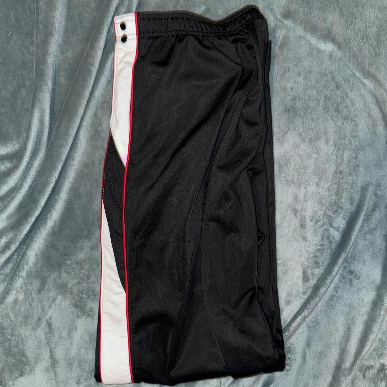 Wilson Vintage Black, white and red tear-away pants Size US 32 / EU 48 - 2 Thumbnail
