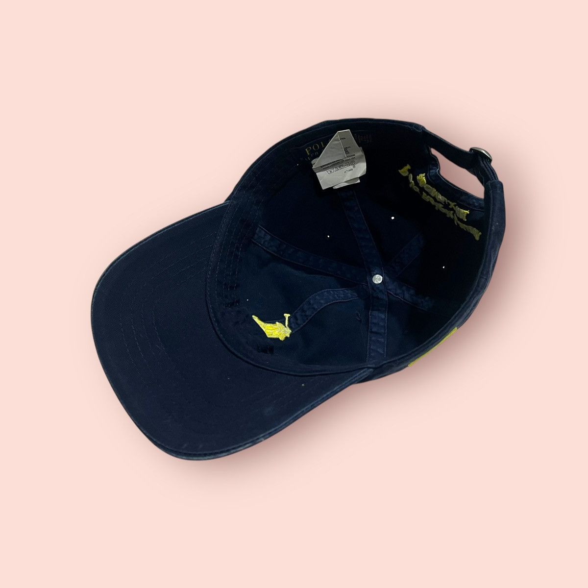Polo Ralph Lauren × RRL Ralph Lauren × Ralph Lauren VINTAGE POLO RALPH LAUREN NO.3 BIG PONY STRAPBACK Size ONE SIZE - 18 Thumbnail