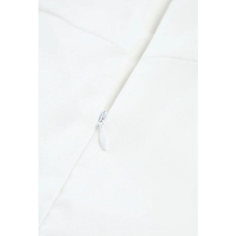 Other White Semi-Sheer Cami Sleeveless Square Neck Long Dress Size M / US 6-8 / IT 42-44 - 4 Thumbnail