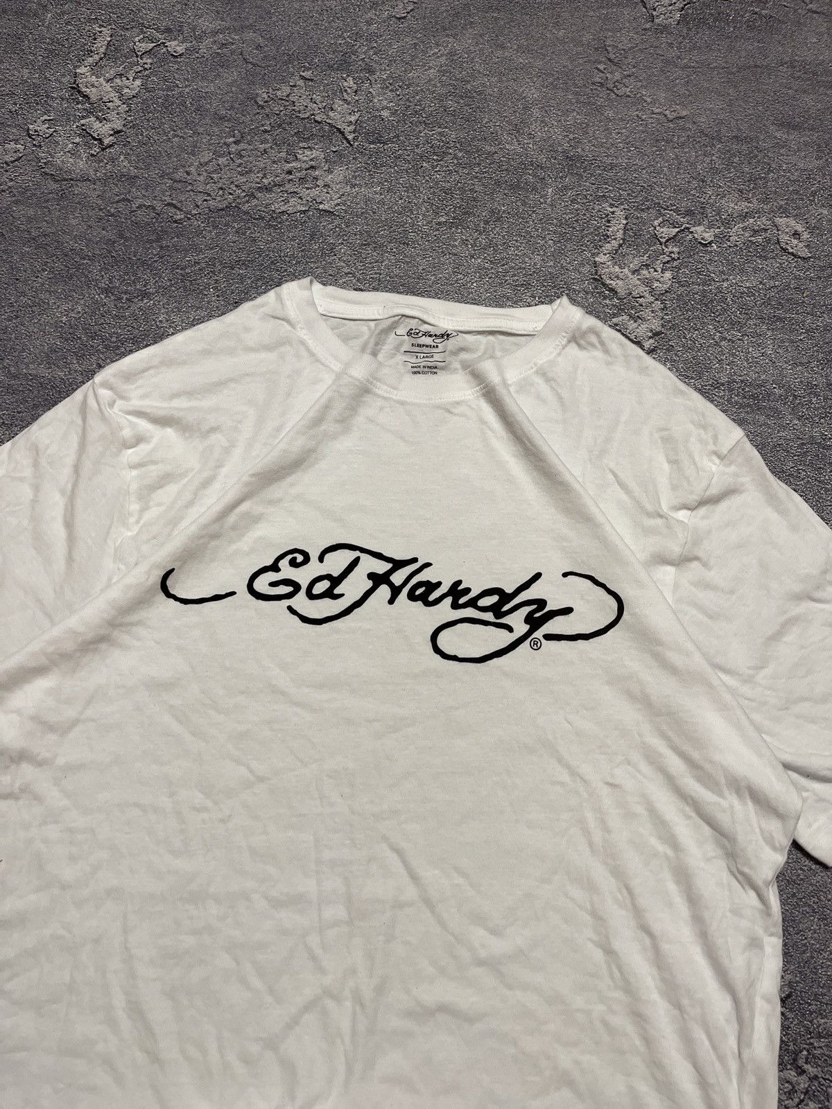 Ed Hardy × Vintage Ed Hardy Vintage Streetwear Tee Size US XL / EU 56 / 4 - 2 Thumbnail