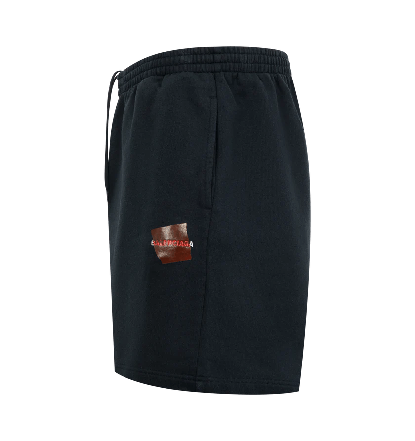 Balenciaga o1h1sh11225 Taped Shorts in Balck Size US 32 / EU 48 - 3 Thumbnail