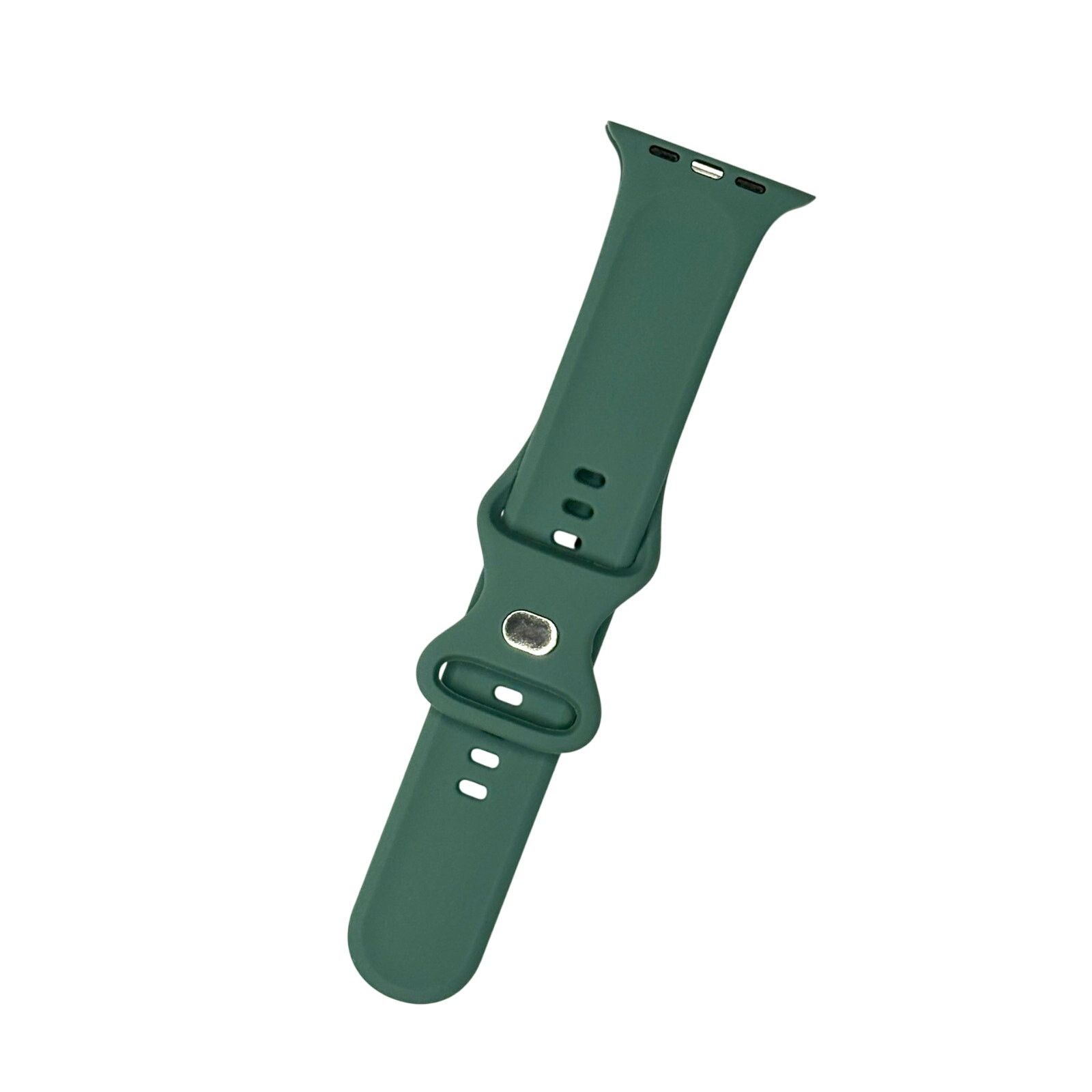 Other Apple iWatch 9/8/7 Engraved Floral 34mm Silicone Watch Band Size ONE SIZE - 4 Thumbnail