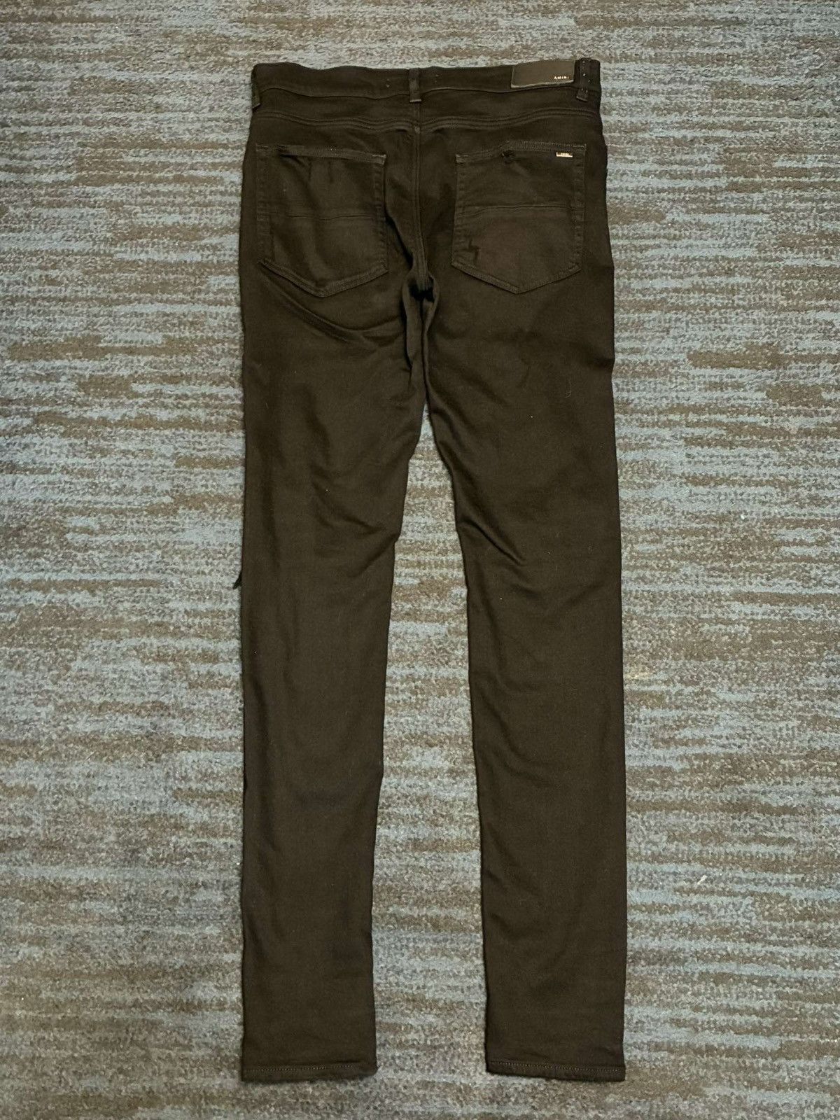 Amiri Amiri MX1 Black Bandana Patch Denim Size US 34 / EU 50 - 5 Thumbnail