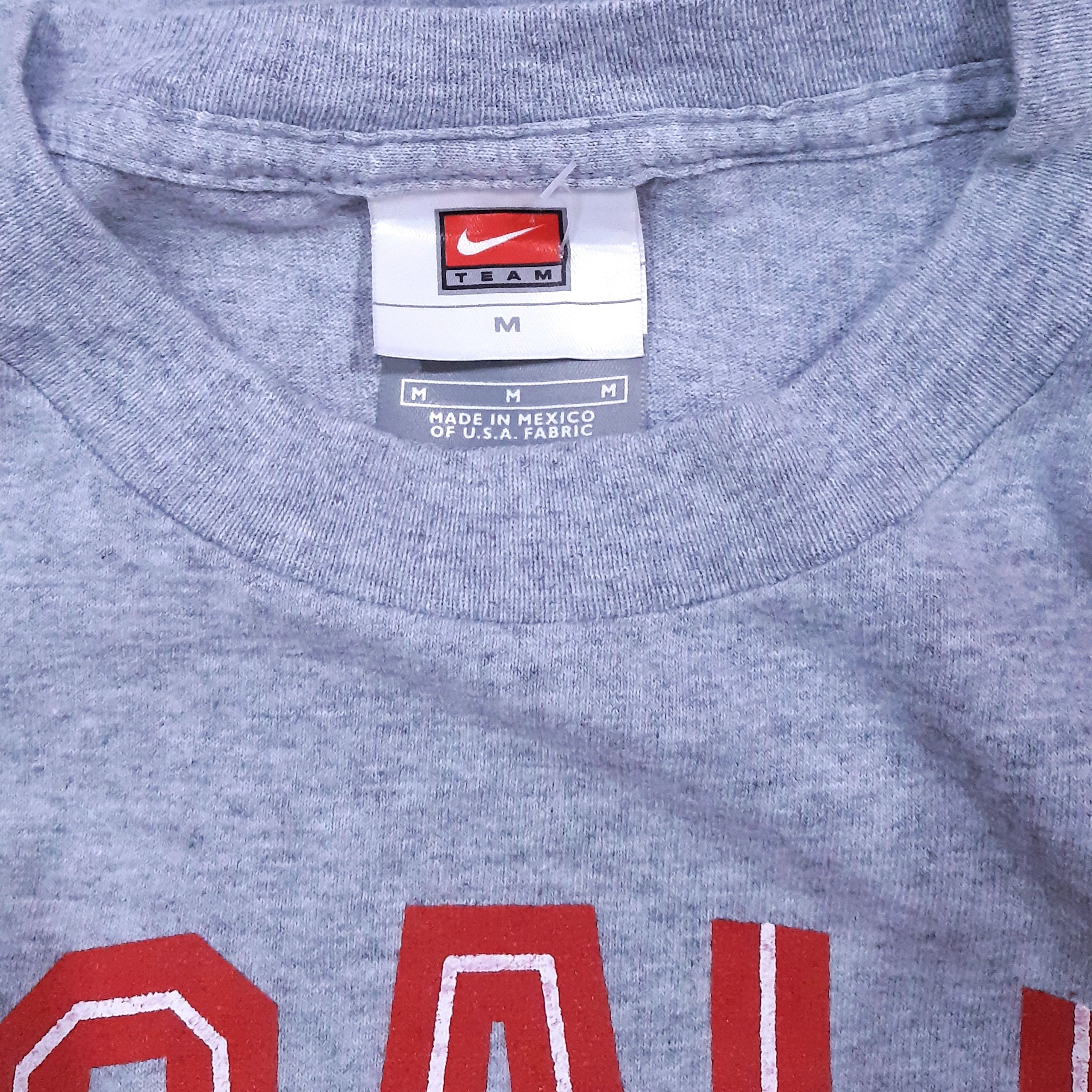 Nike NIKE Cross Country 2002 Tee Shirt Made in Mexico ( M ) Size US M / EU 48-50 / 2 - 3 Thumbnail