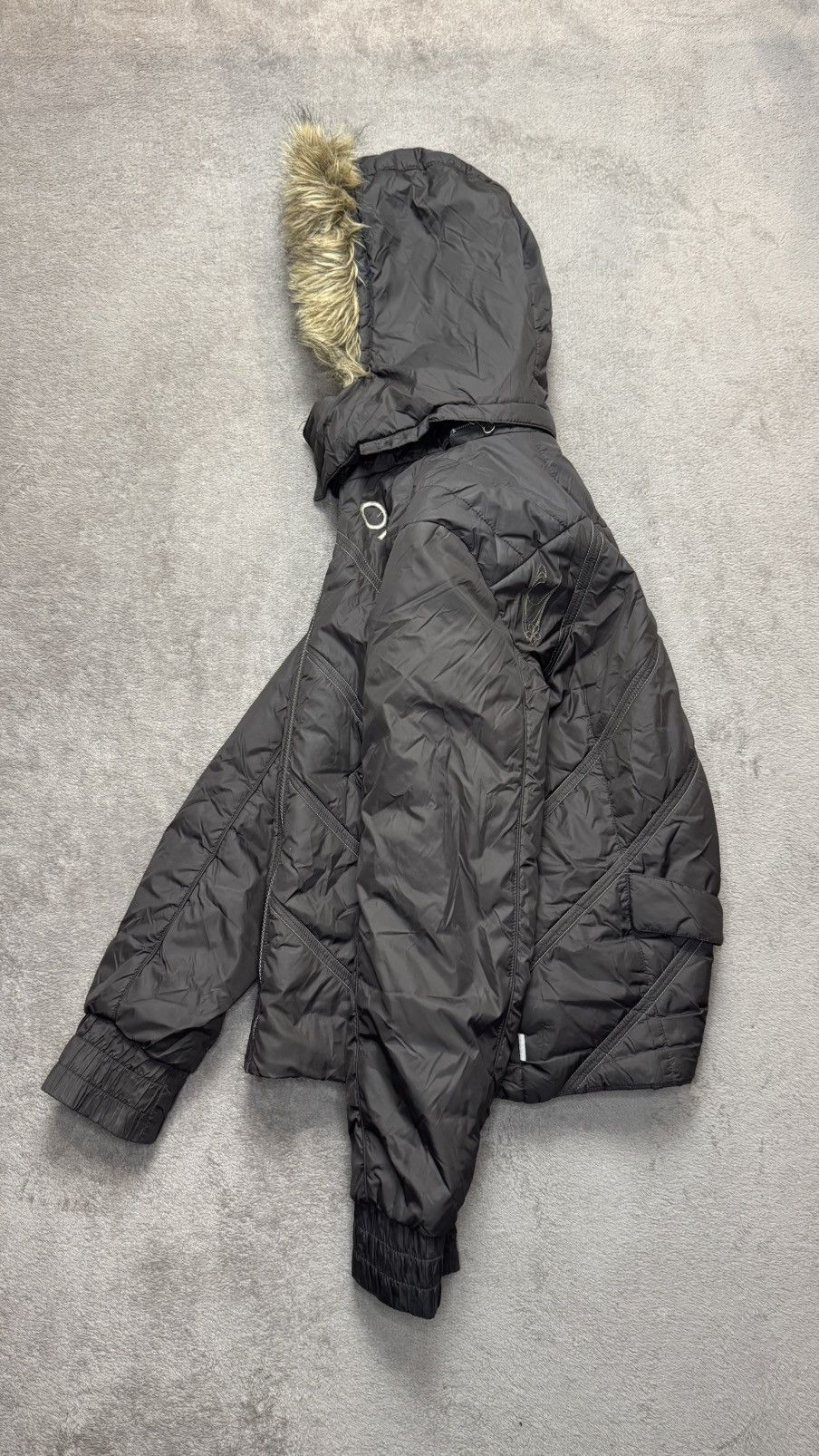 Japanese Brand O’Neill Y2K faux fur jacket Ifsixwasnine LGB Goa style Size US S / EU 44-46 / 1 - 4 Thumbnail