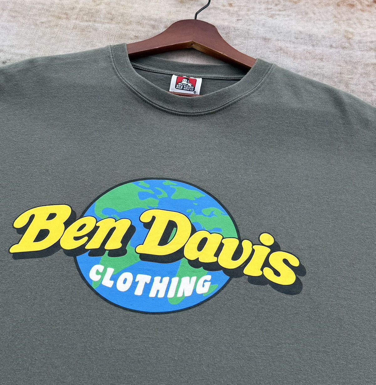 Ben Davis Ben Davis Big Logo Oversized Crewneck Sweatshirt Size US L / EU 52-54 / 3 - 3 Thumbnail