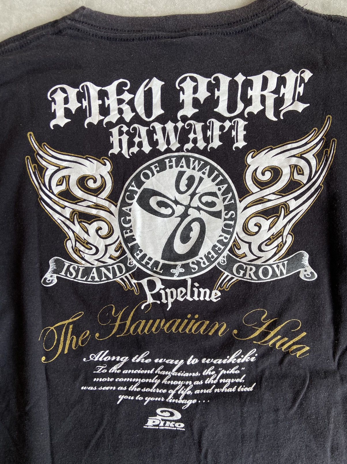 If Six Was Nine × Japanese Brand Piko Pure Hawaii Poem Longsleeve Size US M / EU 48-50 / 2 - 7 Thumbnail