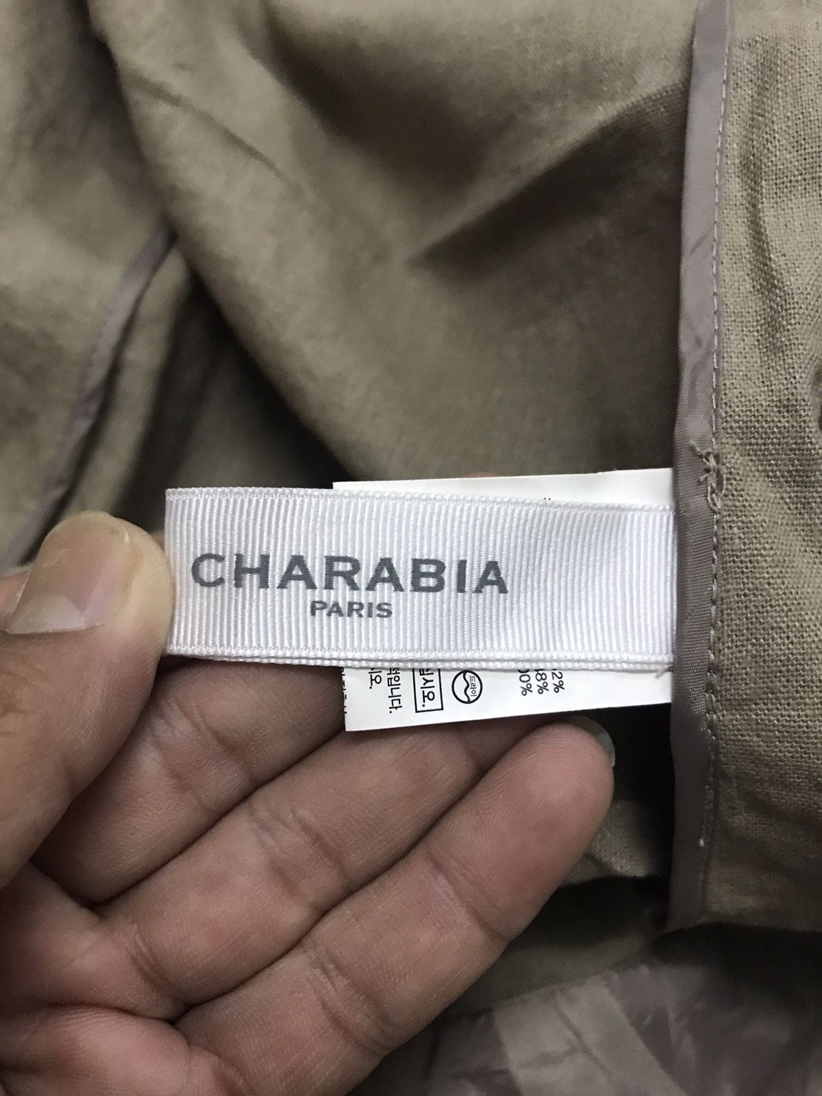 Designer × Japanese Brand CHARABIA PARIS LINEN SLEEVELESS JACKET Size S / US 4 / IT 40 - 7 Thumbnail