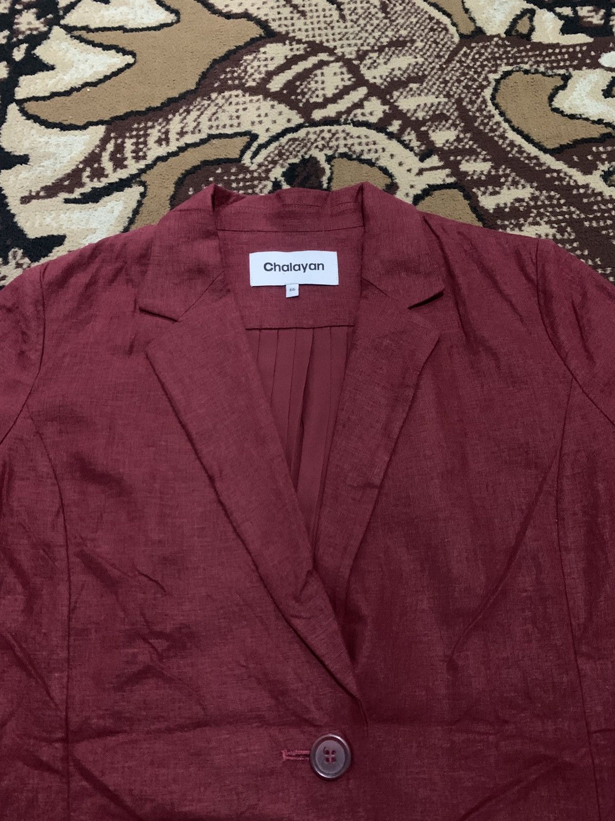 Hussein Chalayan Red Blazer Chalayan Hussein Chalayan Size M / US 6-8 / IT 42-44 - 2 Thumbnail