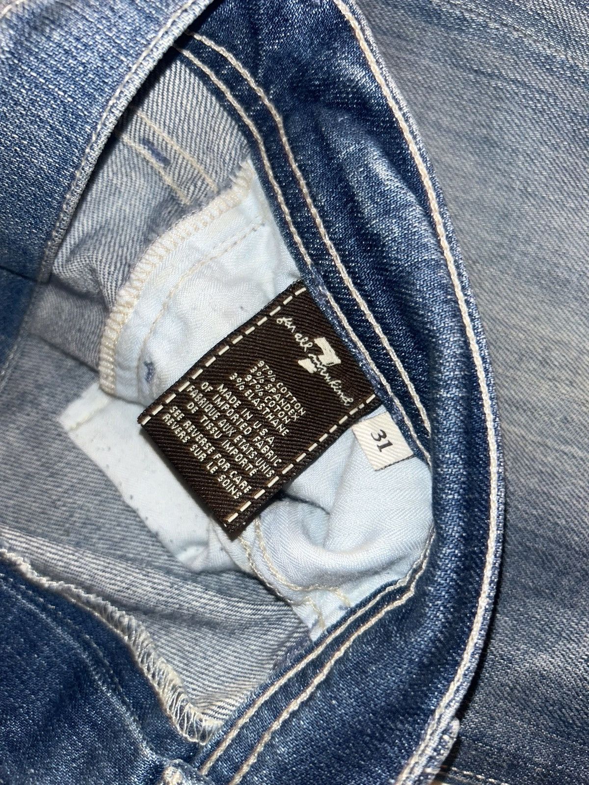 7 For All Mankind 7 For All Mankind Size 31" - 3 Thumbnail