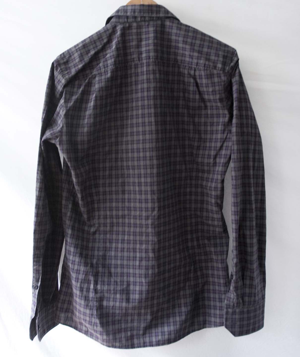 Hugo Boss Hugo Boss Shirt Slim Fit Size M Purple/ Gray Size US M / EU 48-50 / 2 - 3 Thumbnail