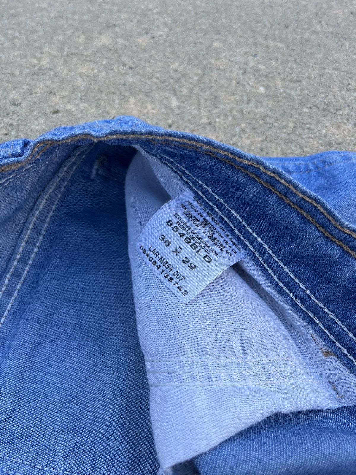 Vintage × Wrangler Vintage 00’s Wrangler Cowboy Western Jeans Size US 36 / EU 52 - 6 Thumbnail