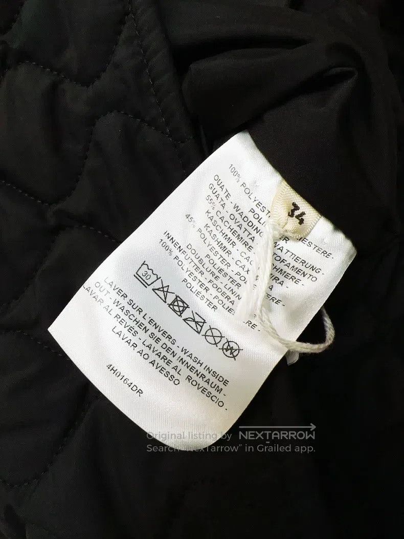Hermes Hermes Black Diamond Quilted Cotton Coat Size XXS / US 00 / IT 34 - 6 Thumbnail