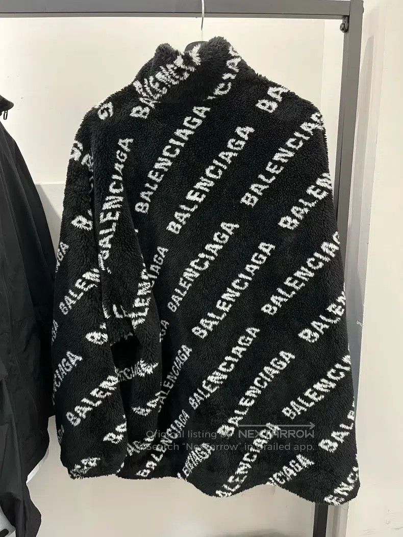 Balenciaga Balenciaga Teddy Camo Full Print Faux Fur Jacket Size XXS / US 00 / IT 34 - 2 Thumbnail