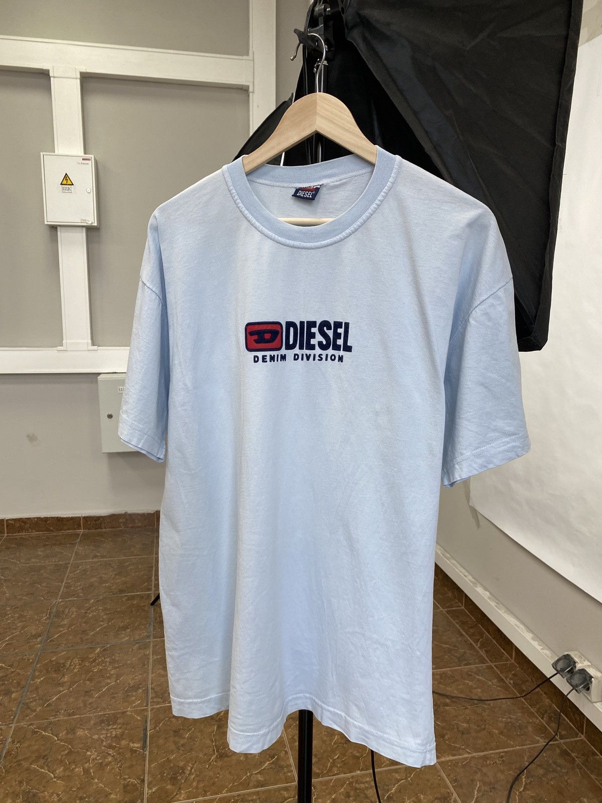 Diesel Vintage Diesel T-Shirt Big Logo Y2K Black 90s | Grailed