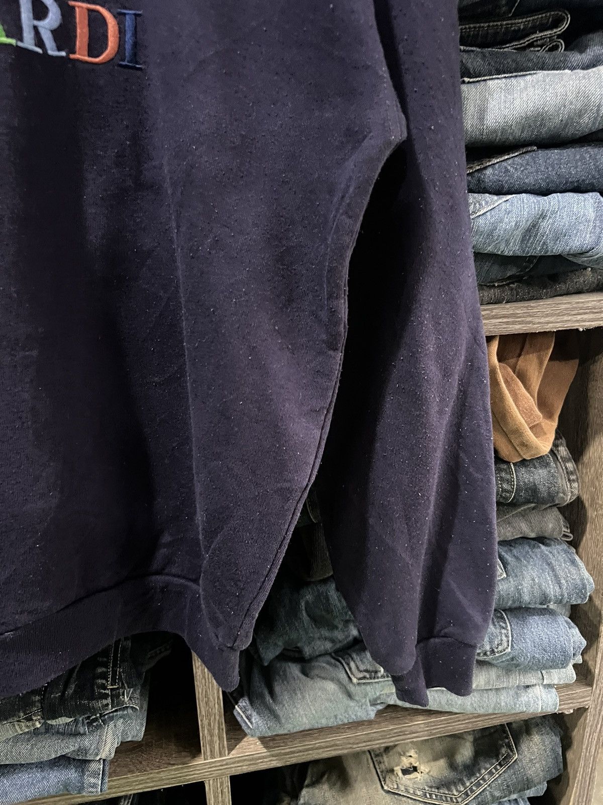 Trussardi 🔥Vintage Trussardi Big Logo Crewneck Sweatshirt Size US M / EU 48-50 / 2 - 9 Thumbnail