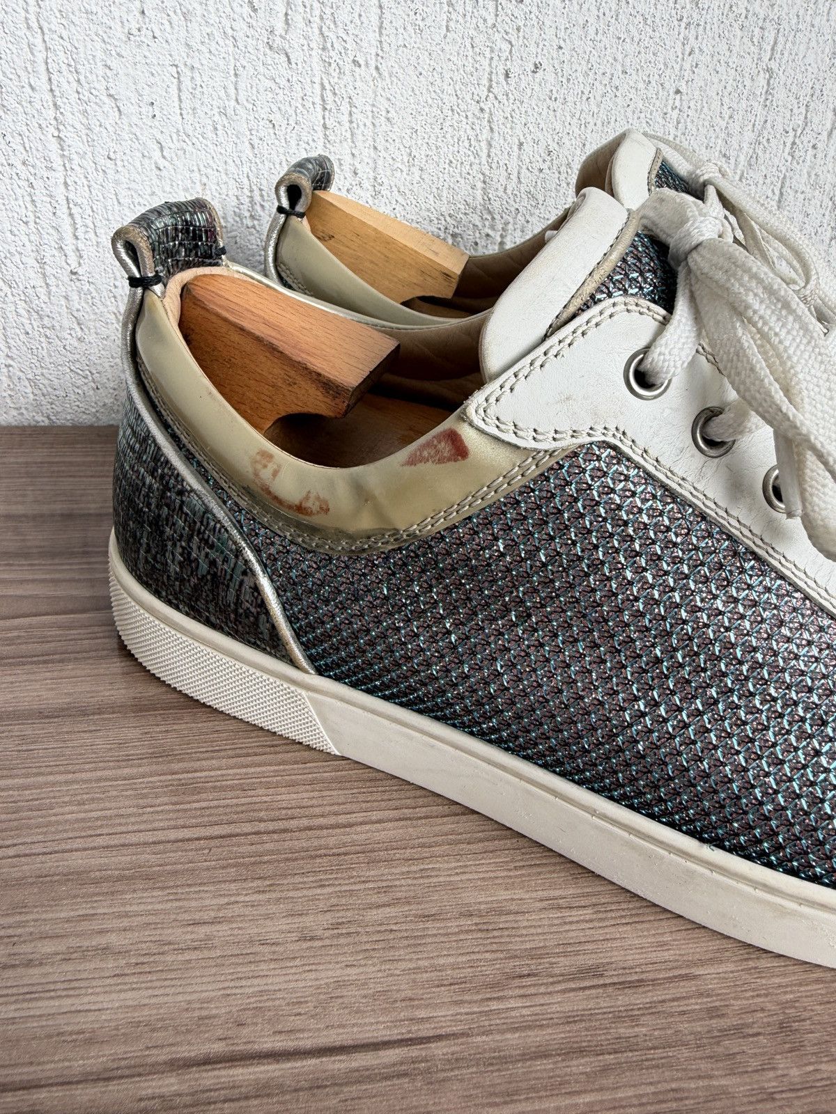 Christian Louboutin louis juniour orlato spike sneaker Size US 10.5 / EU 43-44 - 8 Thumbnail