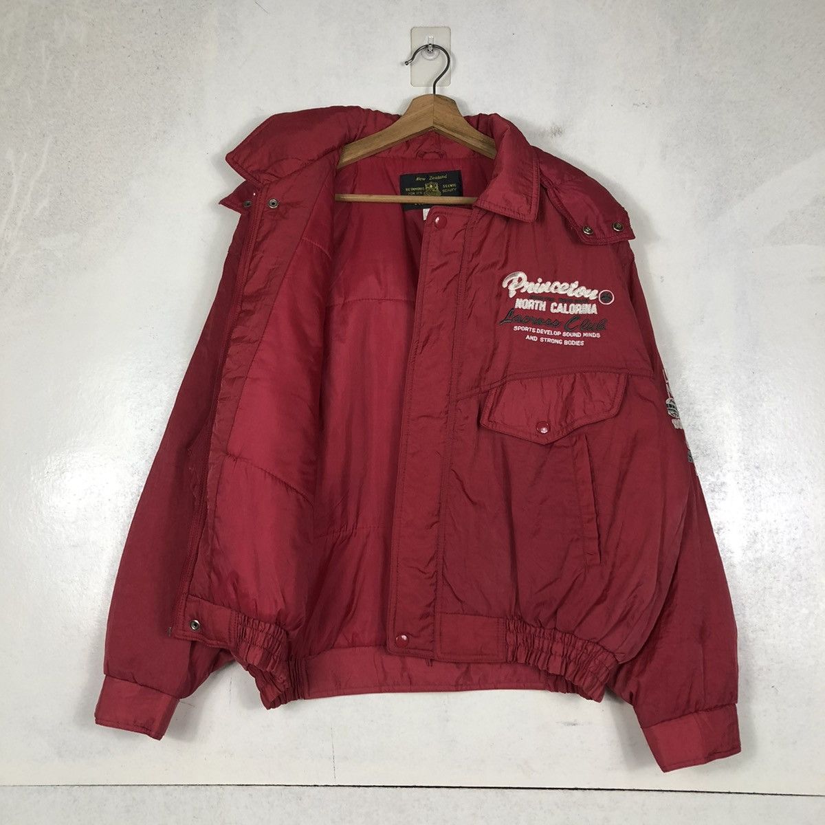 Japanese Brand 📌VINTAGE BOMBER JACKET FLY NEPUCA JAPAN MADE Size US M / EU 48-50 / 2 - 13 Thumbnail