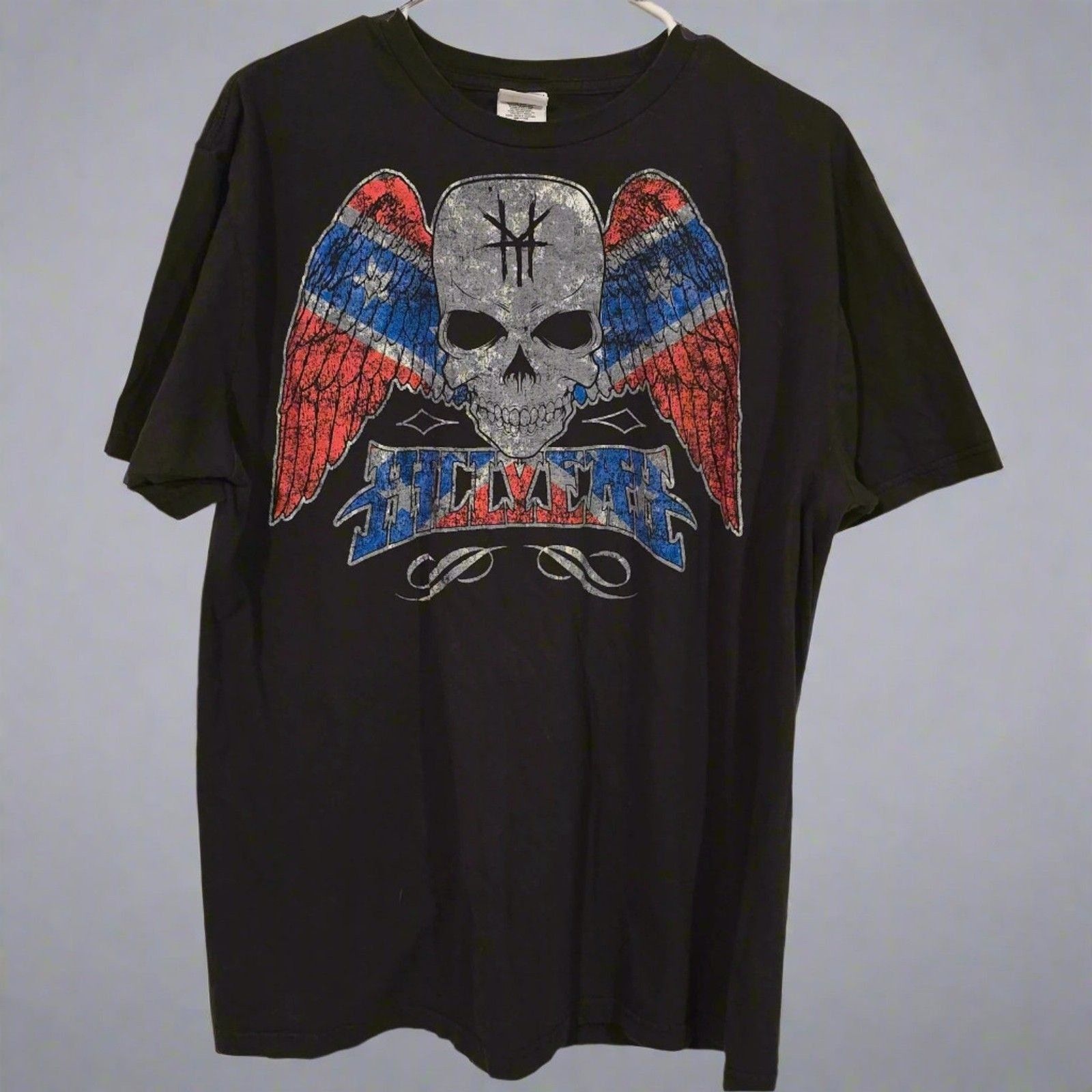 Other HellYeah Skull & Wings Graphic T-Shirt – Black Size US XL / EU 56 / 4 - 1 Thumbnail